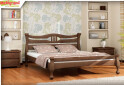 Фото 1 - Ліжко двоспальне дерев'яне Даллас 160 Mebigrand