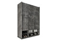 Шкаф Moreli Ramo / Рамо R-0005 3-дверный с полками 148,4 см, бетон тёмный - Изображение 1 Изображение 1 - Шкаф Moreli Ramo / Рамо R-0005 3-дверный с полками 148,4 см, бетон тёмный