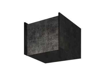 Антресоль Moreli Ramo / Рамо R-0021 1-дверна 51,8 см, бетон темний