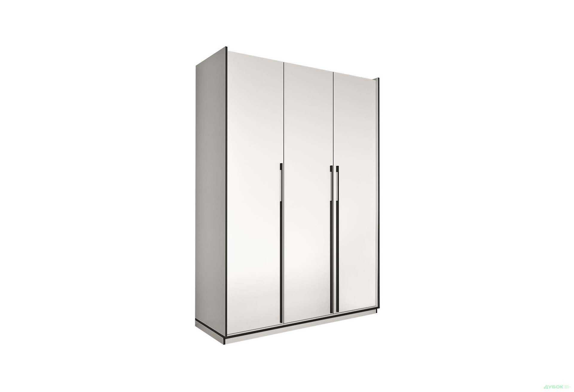 Шафа Moreli Ramo / Рамо R-0015 3-дверна з полицями 148,4 см, біла - Зображення 1 Зображення 1 - Шафа Moreli Ramo / Рамо R-0015 3-дверна з полицями 148,4 см, біла