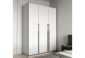 Шафа Moreli Ramo / Рамо R-0016 3-дверна зі штангою та полицями 148,4 см, біла - Зображення 2 Зображення 2 - Шафа Moreli Ramo / Рамо R-0016 3-дверна зі штангою та полицями 148,4 см, біла