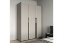 Шафа Moreli Ramo / Рамо R-0016 3-дверна зі штангою та полицями 148,4 см, кашемір - Зображення 2 Зображення 2 - Шафа Moreli Ramo / Рамо R-0016 3-дверна зі штангою та полицями 148,4 см, кашемір