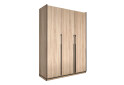Шафа Moreli Ramo / Рамо R-0016 3-дверна зі штангою та полицями 148,4 см, дуб сонома - Зображення 1 Зображення 1 - Шафа Moreli Ramo / Рамо R-0016 3-дверна зі штангою та полицями 148,4 см, дуб сонома