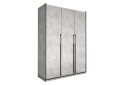 Шафа Moreli Ramo / Рамо R-0016 3-дверна зі штангою та полицями 148,4 см, бетон - Зображення 1 Зображення 1 - Шафа Moreli Ramo / Рамо R-0016 3-дверна зі штангою та полицями 148,4 см, бетон