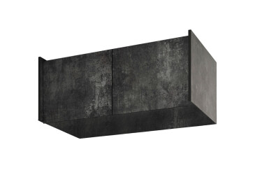 Антресоль Moreli Ramo / Рамо R-0022 2-дверна 100,1 см, бетон темний