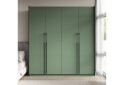 Шкаф Moreli Ramo / Рамо R-0017 4-дверный с полками 196,8 см, зелёный дымчастый - Изображение 2 Изображение 2 - Шкаф Moreli Ramo / Рамо R-0017 4-дверный с полками 196,8 см, зелёный дымчастый