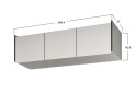 Изображение 3 - Антресоль Moreli Ramo / Рамо R-0023 3-дверная 148,4 см, белый
