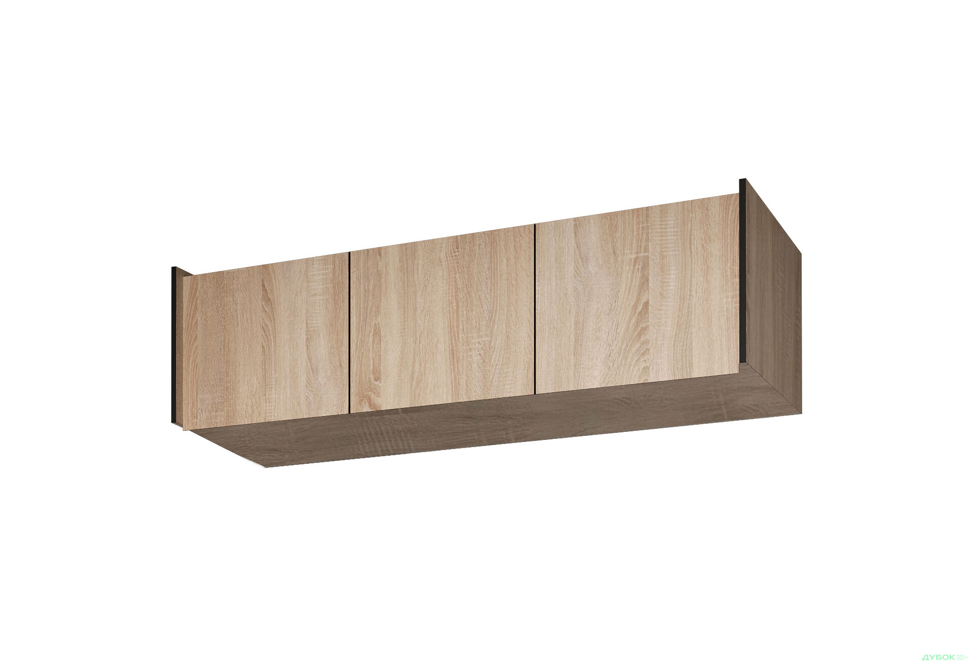 Изображение 1 - Антресоль Moreli Ramo / Рамо R-0023 3-дверная 148,4 см, дуб сонома