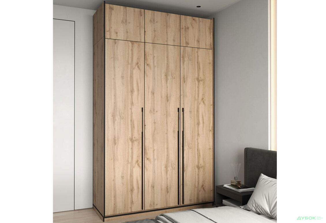 Антресоль Moreli Ramo / Рамо R-0023 3-дверная 148,4 см, дуб аппалачи - Изображение 2 Изображение 2 - Антресоль Moreli Ramo / Рамо R-0023 3-дверная 148,4 см, дуб аппалачи