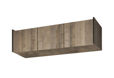 Антресоль Moreli Ramo / Рамо R-0023 3-дверная 148,4 см, дуб гранж песочный