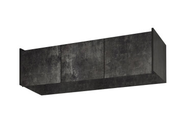 Антресоль Moreli Ramo / Рамо R-0023 3-дверная 148,4 см, бетон темный