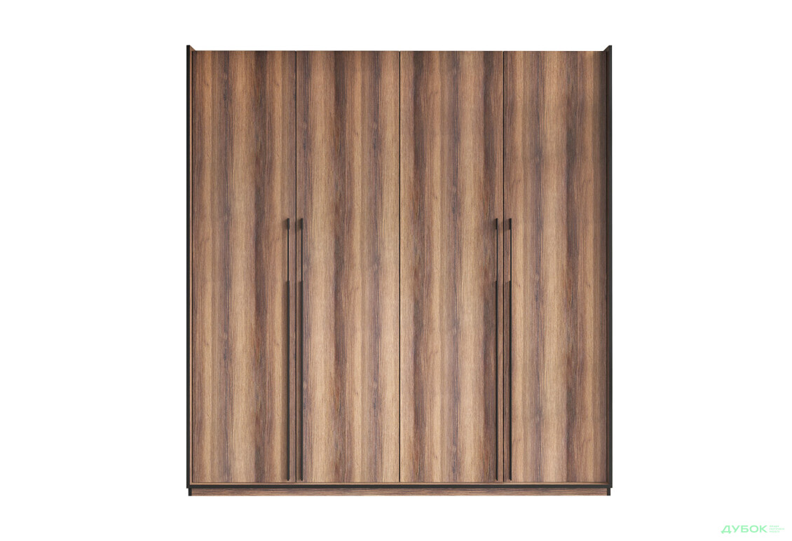 Шкаф Moreli Ramo / Рамо R-0020 4-дверный со штангой справа и полками 196,8 см, дуб кверкус - Изображение 1 Изображение 1 - Шкаф Moreli Ramo / Рамо R-0020 4-дверный со штангой справа и полками 196,8 см, дуб кверкус