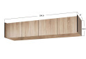 Зображення 3 - Антресоль Moreli Ramo / Рамо R-0024 4-дверна 196,8 см, дуб сонома