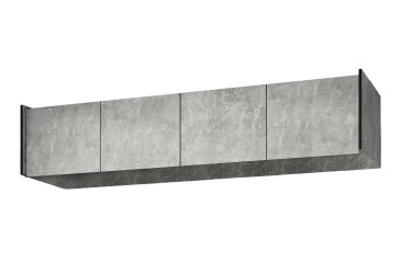 Антресоль Moreli Ramo / Рамо R-0024 4-дверная 196,8 см, бетон