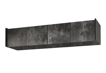 Антресоль Moreli Ramo / Рамо R-0024 4-дверна 196,8 см, бетон темний