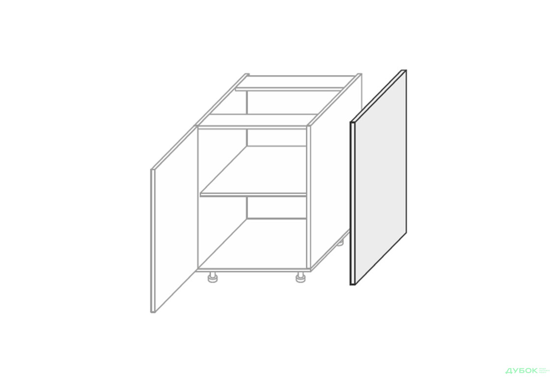 Бічна панель нижня 820мм Вінтаж / Vintage MiroMark - Зображення 1 Зображення 1 - Бічна панель нижня 820мм Вінтаж / Vintage MiroMark