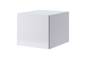 Антресоль 1 дв білий глянець