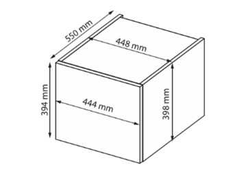Антресоль 1 дв белый глянец Изображение Антресоль 1 дв белый глянец
