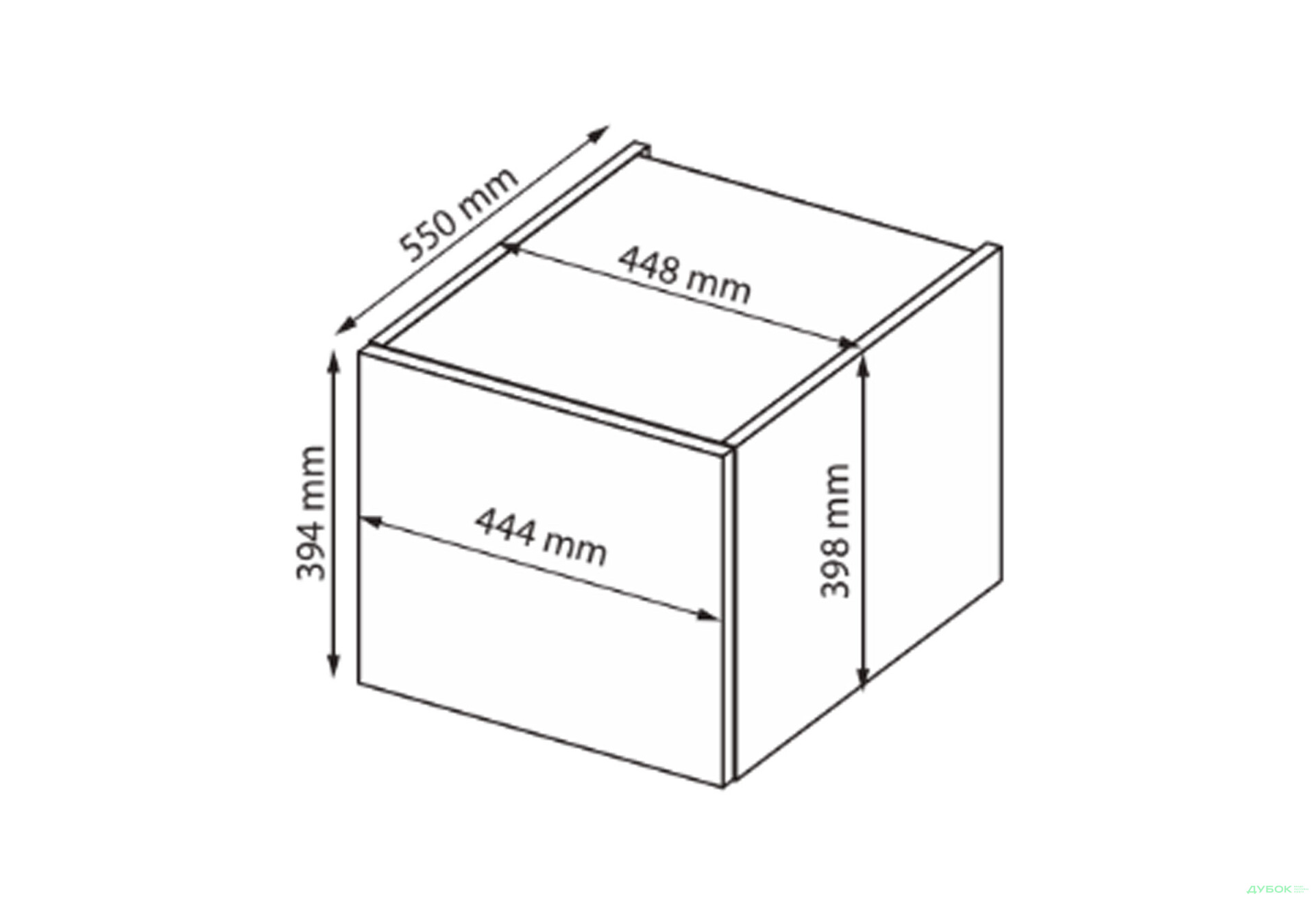 Антресоль MiroMark Фемілі / Family 1 дв, білий глянець - Зображення 2 Зображення 2 - Антресоль MiroMark Фемілі / Family 1 дв, білий глянець