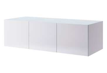 Антресоль 3 дв белый глянец