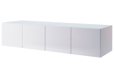 Антресоль 4 дв білий глянець