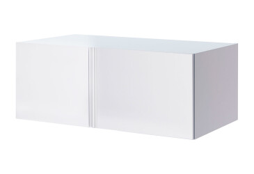 Антресоль угол 90 град. белый глянец