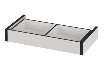 Шухляда Ramo / Рамо R-0025 к шкафам с 2 дверками 96,9 см (комплект 2 шт), белый