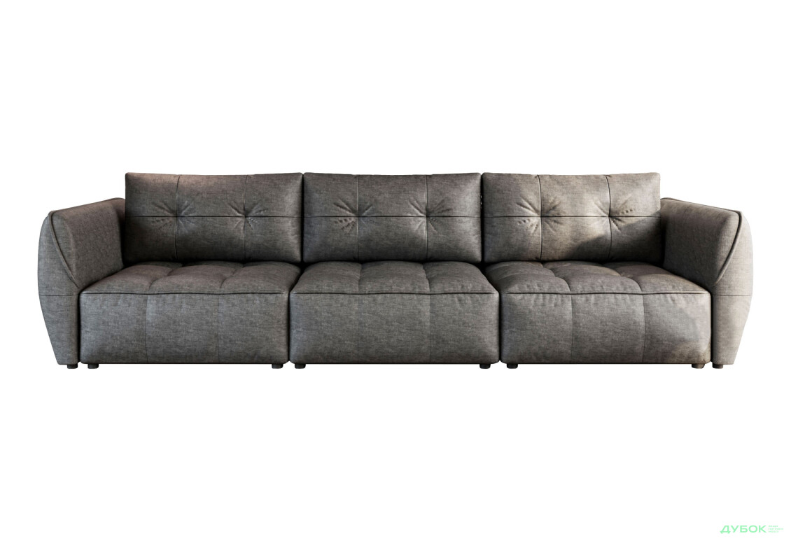 Диван UMa Альб 3S / ALB 3С 349х123 см розкладний сірий (Wind 82) - Зображення 1 Зображення 1 - Диван UMa Альб 3S / ALB 3С 349х123 см розкладний сірий (Wind 82)