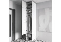 Зображення 3 - Шафа Moreli Ramo / Рамо R-0002 зі штангою, полицями та антресоллю 51,8 см, білий