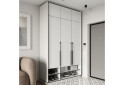 Шафа Moreli Ramo / Рамо R-0006 3-дверна зі штангою, полицями та антресоллю 148,4 см, біла - Зображення 2 Зображення 2 - Шафа Moreli Ramo / Рамо R-0006 3-дверна зі штангою, полицями та антресоллю 148,4 см, біла