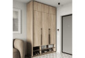 Шкаф Moreli Ramo / Рамо R-0006 3-дверный со штангой, полками и антресолью 148,4 см, дуб сонома - Изображение 2 Изображение 2 - Шкаф Moreli Ramo / Рамо R-0006 3-дверный со штангой, полками и антресолью 148,4 см, дуб сонома
