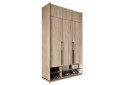 Шкаф Moreli Ramo / Рамо R-0006 3-дверный со штангой, полками и антресолью 148,4 см, дуб сонома - Изображение 1 Изображение 1 - Шкаф Moreli Ramo / Рамо R-0006 3-дверный со штангой, полками и антресолью 148,4 см, дуб сонома