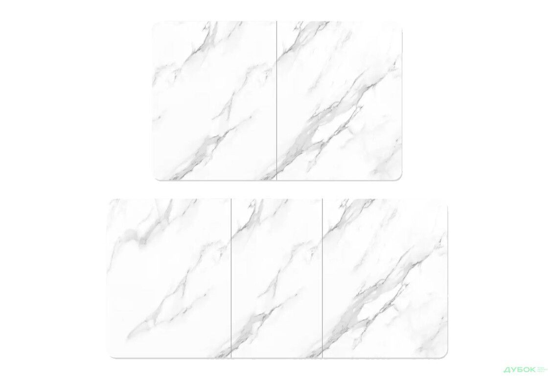 Стіл кухонний Jam Честер розкладний 120 / 160 см, чорний 38М / діамант - Зображення 8 Зображення 8 - Стіл кухонний Jam Честер розкладний 120 / 160 см, чорний 38М / діамант