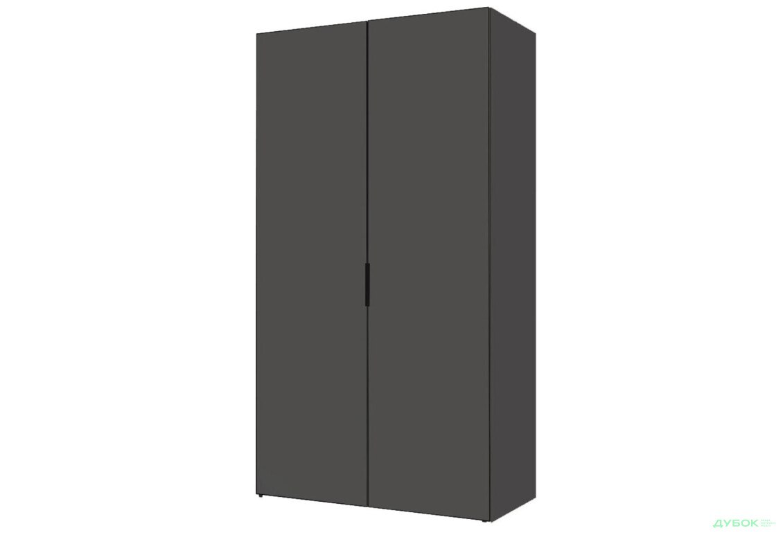 Шафа VIP-master Модус з 2 дверима 100 см, антрацит - Зображення 1 Зображення 1 - Шафа VIP-master Модус з 2 дверима 100 см, антрацит