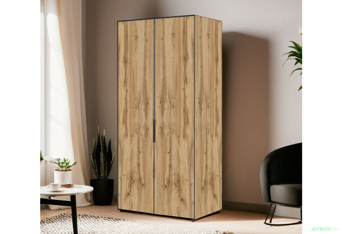 Шафа VIP-master Модус з 2 дверима 100 см, дуб аппалачі - Зображення 2 Зображення 2 - Шафа VIP-master Модус з 2 дверима 100 см, дуб аппалачі