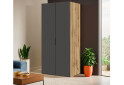 Шафа VIP-master Модус з 2 дверима 100 см, дуб аппалачі / антрацит - Зображення 2 Зображення 2 - Шафа VIP-master Модус з 2 дверима 100 см, дуб аппалачі / антрацит