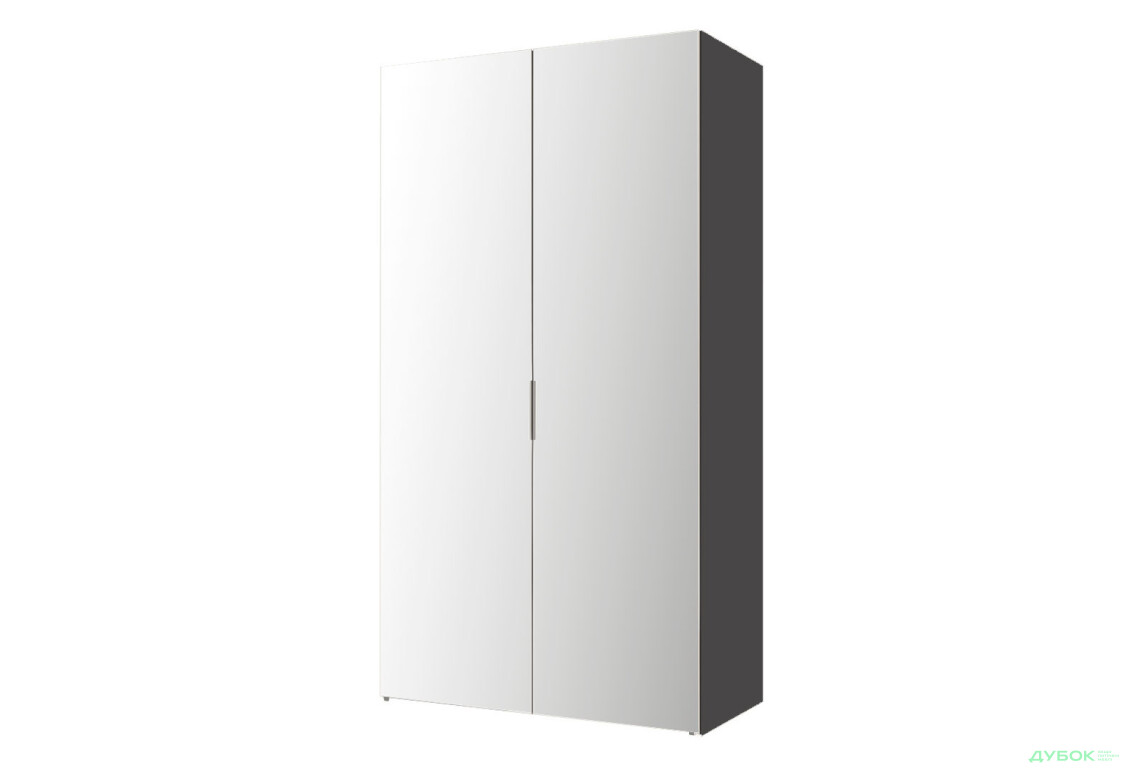 Шафа VIP-master Модус з дзеркалом 100 см, антрацит