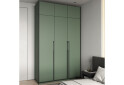 Шафа Moreli Ramo / Рамо R-0015 3-дверна з полицями та антресоллю 148,4 см, зелений димчастий - Зображення 2 Зображення 2 - Шафа Moreli Ramo / Рамо R-0015 3-дверна з полицями та антресоллю 148,4 см, зелений димчастий