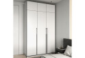 Шкаф Moreli Ramo / Рамо R-0016 3-дверный со штангой, полками и антресолью 148,4 см, белый - Изображение 2 Изображение 2 - Шкаф Moreli Ramo / Рамо R-0016 3-дверный со штангой, полками и антресолью 148,4 см, белый