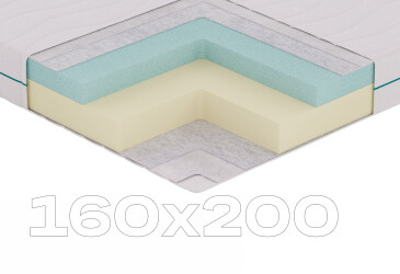 Матрац MemoBreeze / Мемобріз 160х200 Sleep Zone