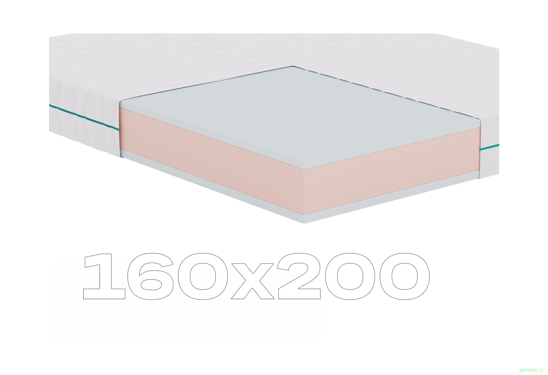 Матрац NanoDream / Нанодрім 160х200 Sleep Zone - Зображення 5 Зображення 5 - Матрац NanoDream / Нанодрім 160х200 Sleep Zone