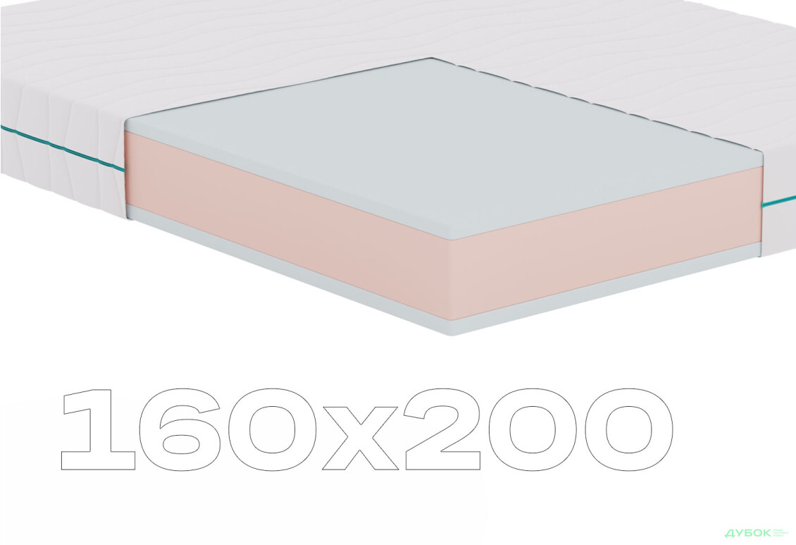 Матрац NanoDream / Нанодрім 160х200 Sleep Zone - Зображення 5 Зображення 5 - Матрац NanoDream / Нанодрім 160х200 Sleep Zone