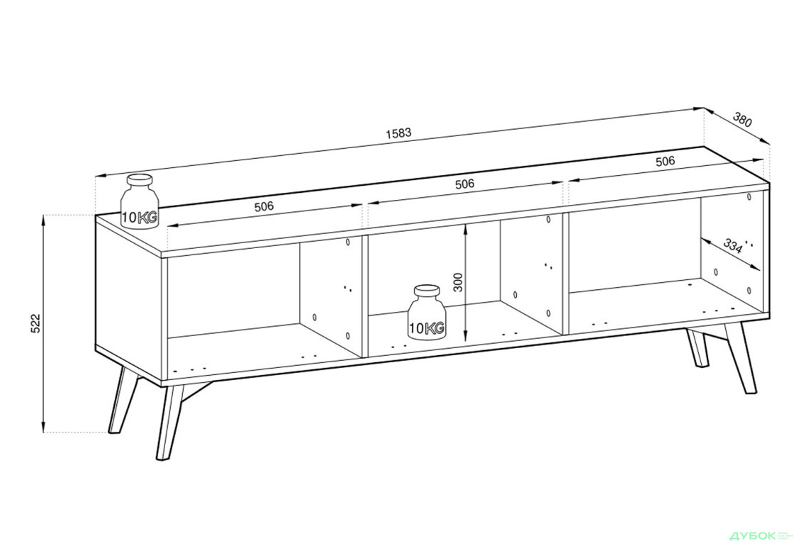 Тумба під ТВ Perfect Home Форест / Forest RTV158 158 см, беж пісочний / ялиця сканді - Зображення 8 Зображення 8 - Тумба під ТВ Perfect Home Форест / Forest RTV158 158 см, беж пісочний / ялиця сканді