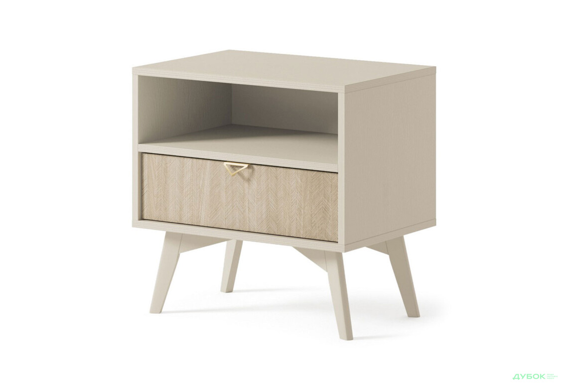 Тумба приліжкова Perfect Home Форест / Forest S54 53 см, беж пісочний / ялиця сканді - Зображення 1 Зображення 1 - Тумба приліжкова Perfect Home Форест / Forest S54 53 см, беж пісочний / ялиця сканді