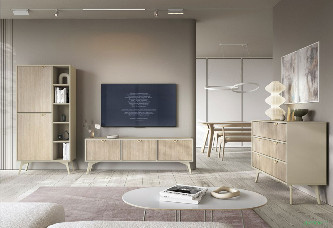 Гостиная Perfect Home Форест / Forest, беж песочный / ель сканди - Изображение 1 Изображение 1 - Гостиная Perfect Home Форест / Forest, беж песочный / ель сканди