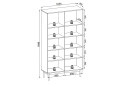 Изображение 6 - Шкаф-стеллаж комбинированный Perfect Home Джапанди / Japandi R104 103 см, кашемир