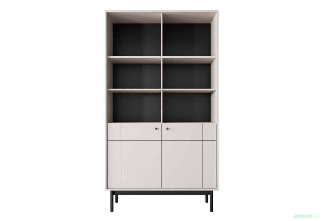 Изображение 3 - Шкаф-стеллаж комбинированный Perfect Home Джапанди / Japandi R104 103 см, кашемир