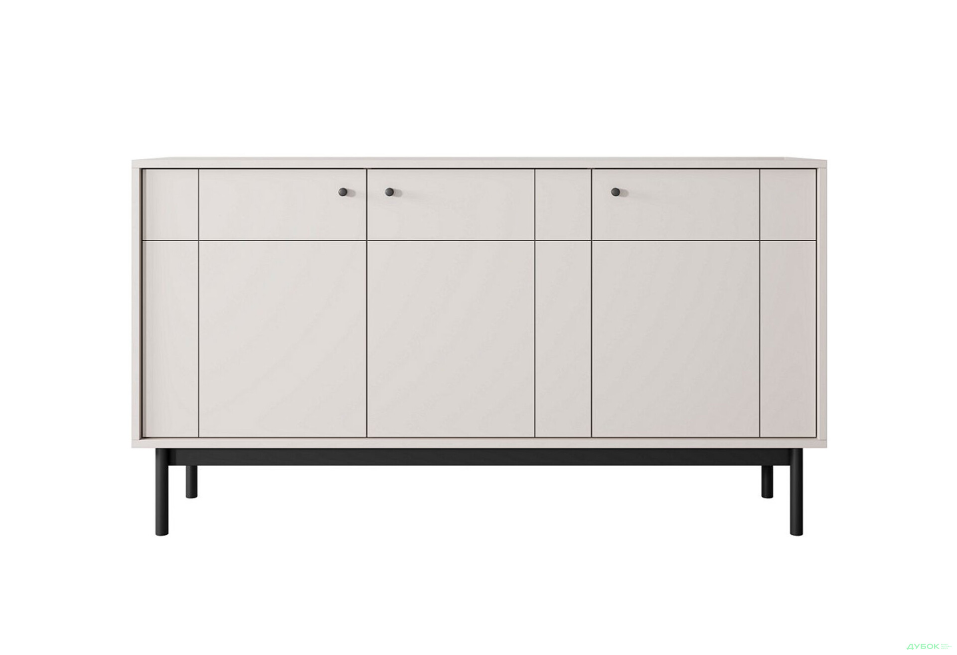 Комод Perfect Home Джапанді / Japandi K154 153 см, кашемір - Зображення 3 Зображення 3 - Комод Perfect Home Джапанді / Japandi K154 153 см, кашемір