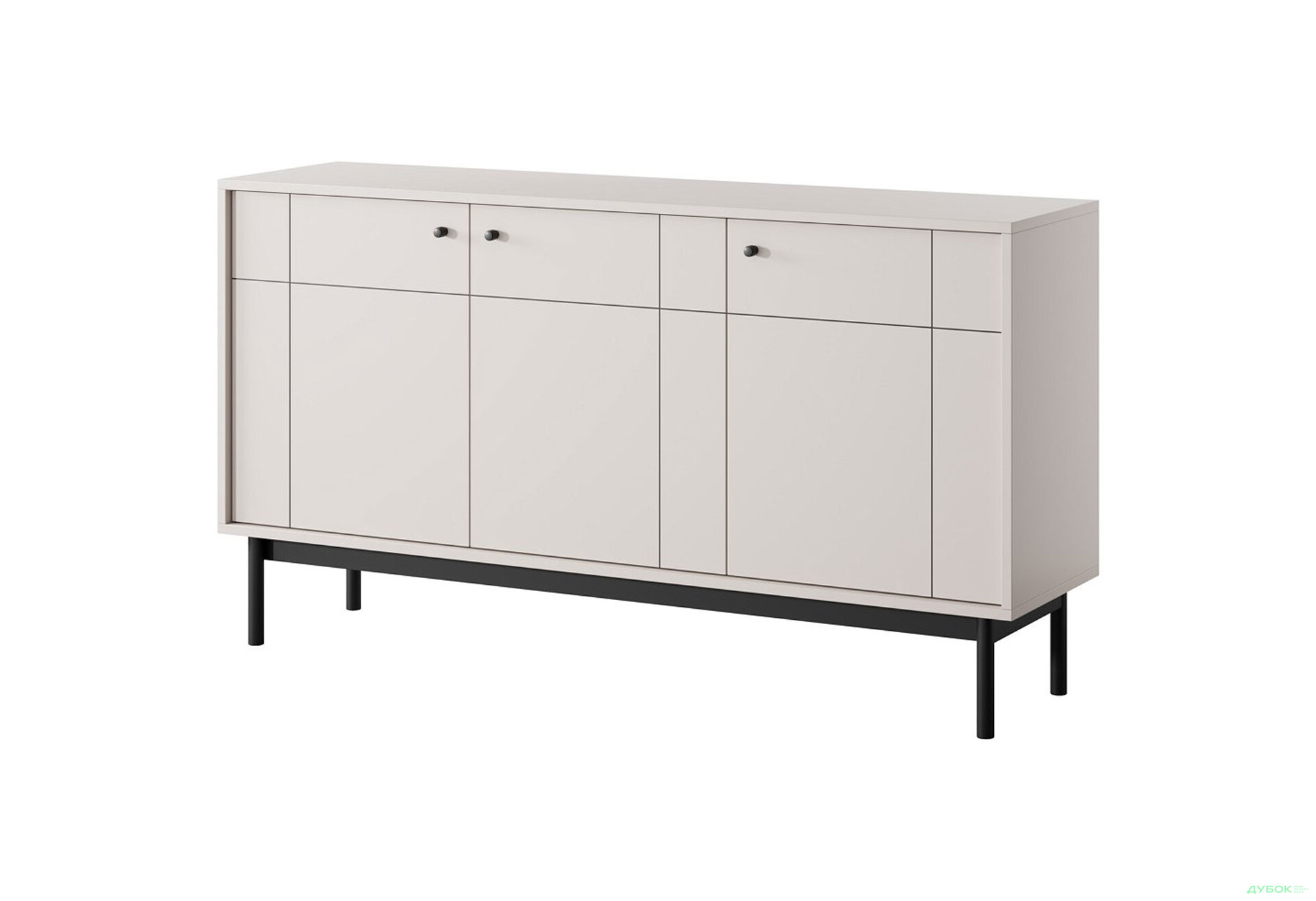 Комод Perfect Home Джапанді / Japandi K154 153 см, кашемір - Зображення 1 Зображення 1 - Комод Perfect Home Джапанді / Japandi K154 153 см, кашемір