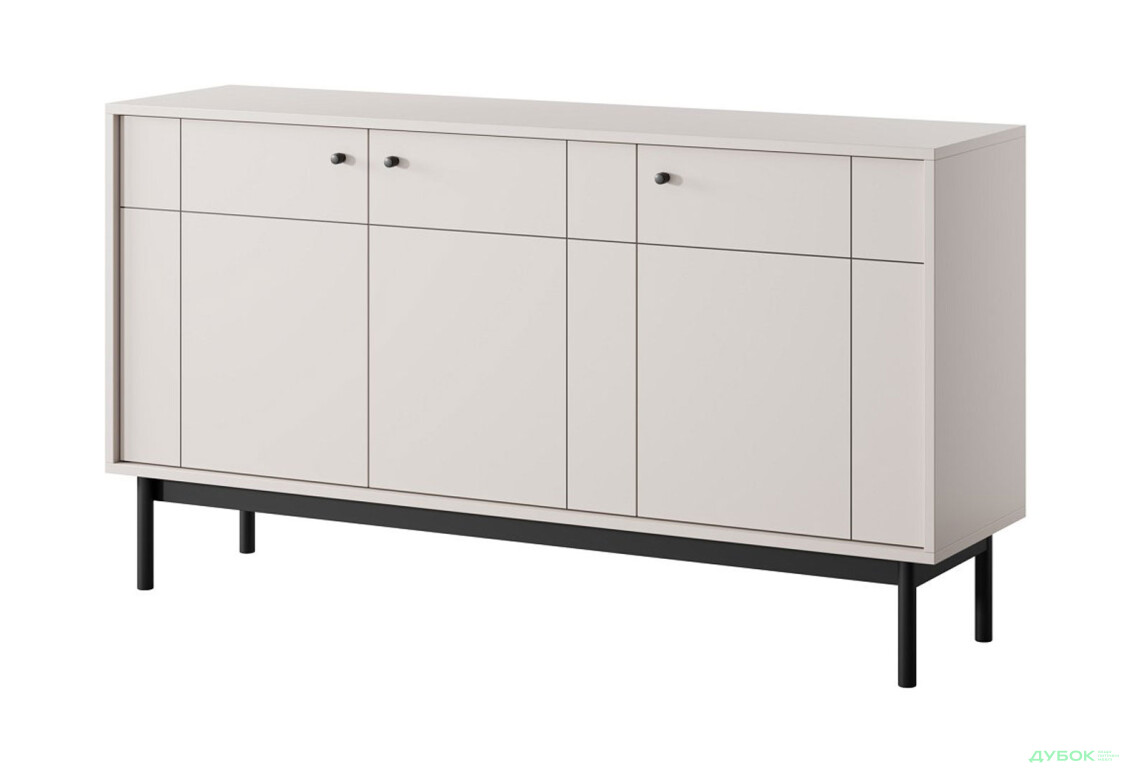 Комод Perfect Home Джапанді / Japandi K154 153 см, кашемір - Зображення 1 Зображення 1 - Комод Perfect Home Джапанді / Japandi K154 153 см, кашемір